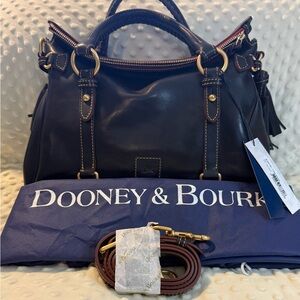 Dooney & Bourke Florentine Large Satchel - NAVY (Style: 8L940 NV)